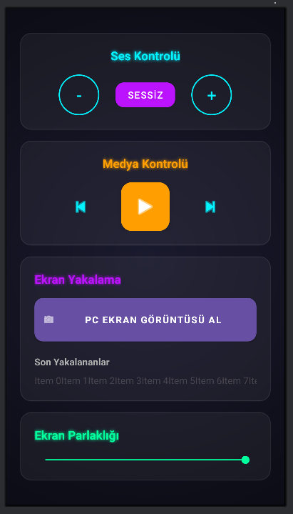 NEXUS PC Control - Sistem İzleme